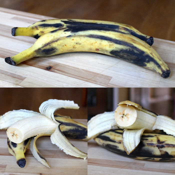 Bananes plantain mures