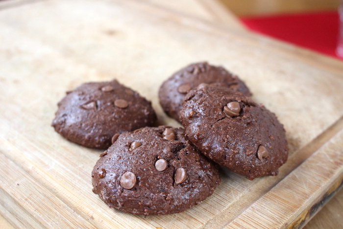 Cookies chocolat noisettes à la whey