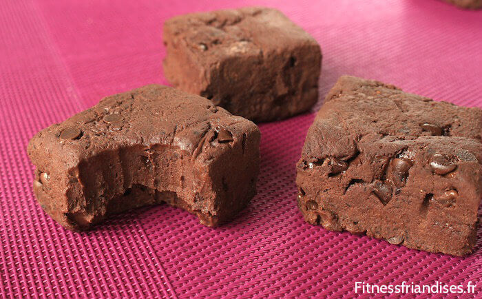 Brownies sans cuisson aux protéines de whey bio